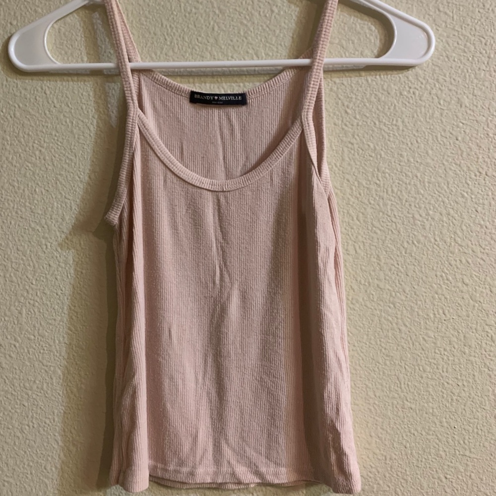 Brandy Melville pink tank top